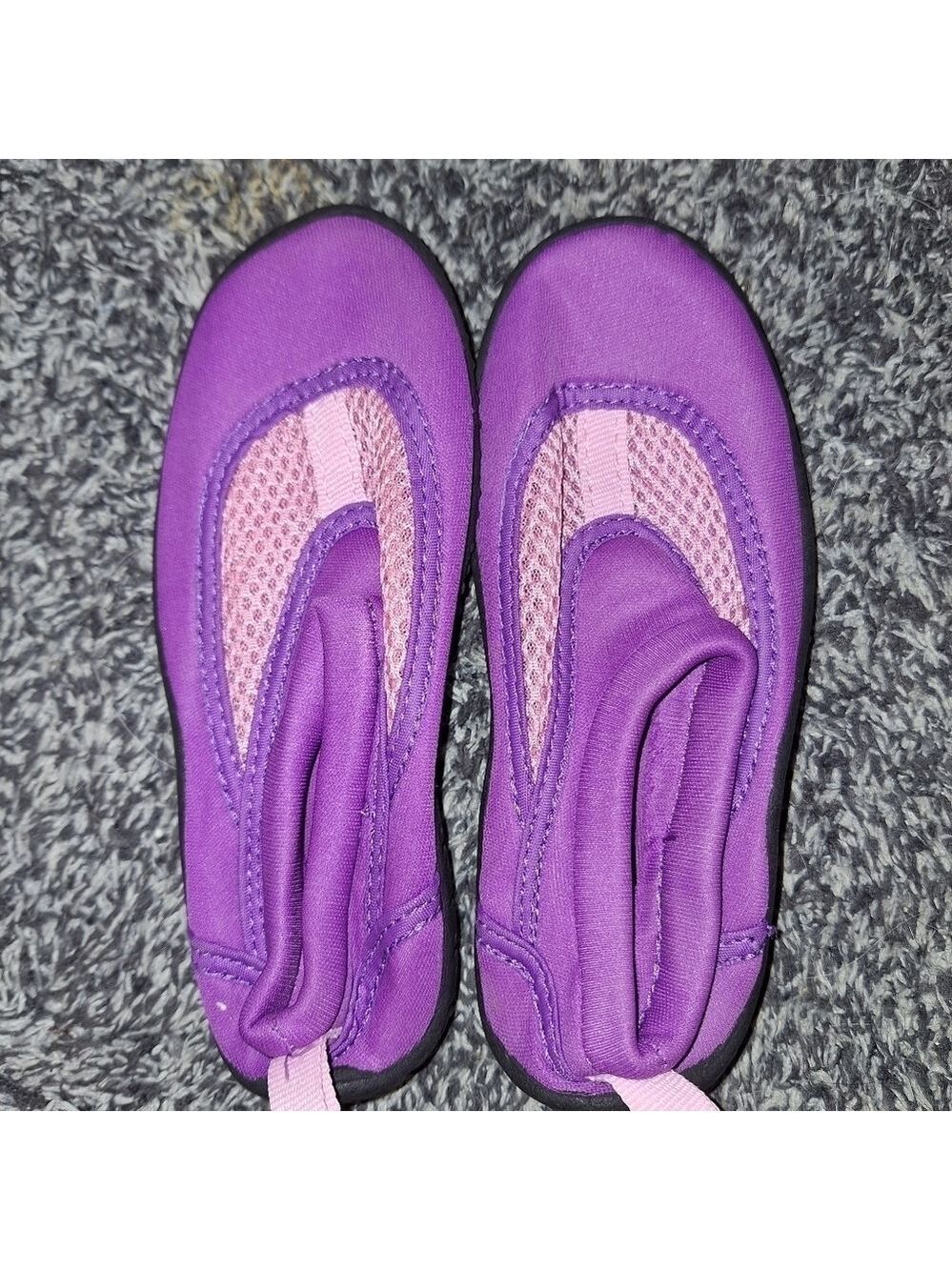 Kids Purple Swim Shoes Size 11
